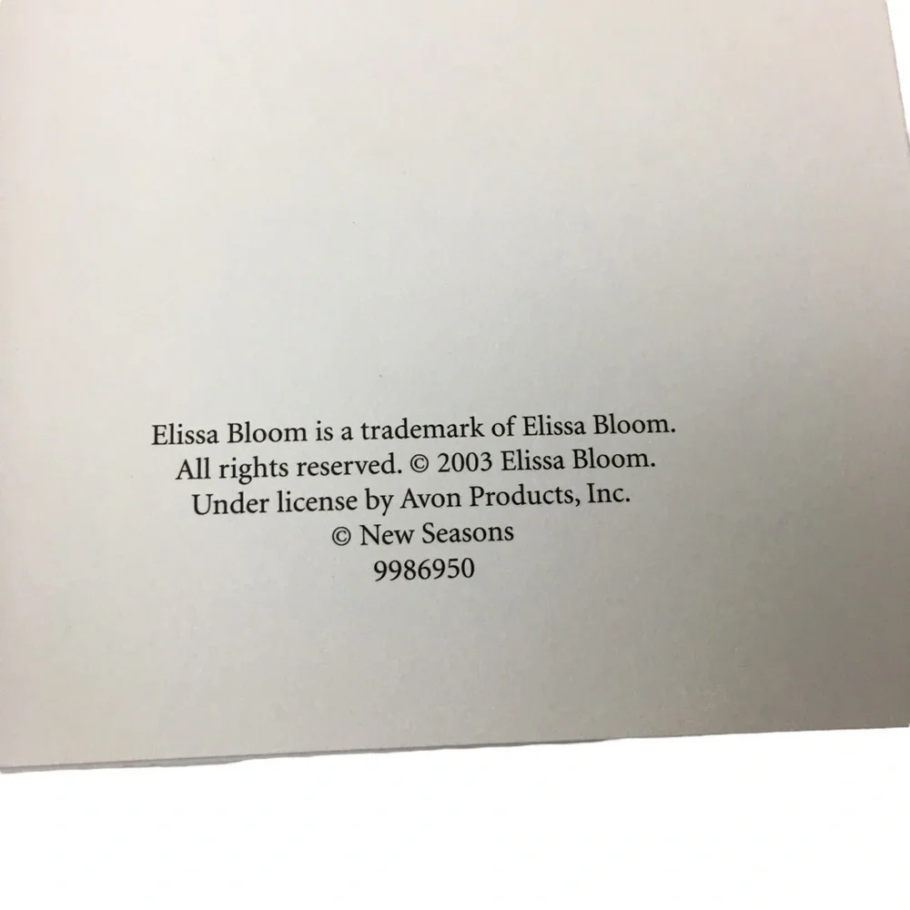 mark. Vintage Elissa Bloom Notecards Envelopes Set with Box Y2K Avon RARE